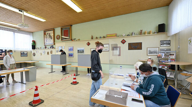 Die Wahlbeteiligung auf den Härten gehörte auch diesmal zu den höchsten.  FOTO: PIETH