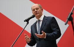 SPD-Kanzlerkandidat Olaf Scholz sieht für seine Partei einen »sichtbaren Auftrag« zur Regierungsbildung.