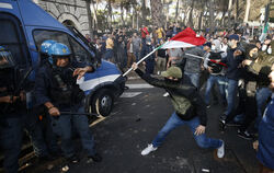 Rechte protestieren in Rom.