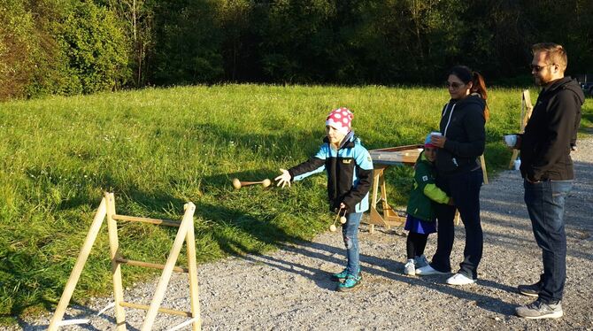 Auch auf dem Boden war einiges geboten.