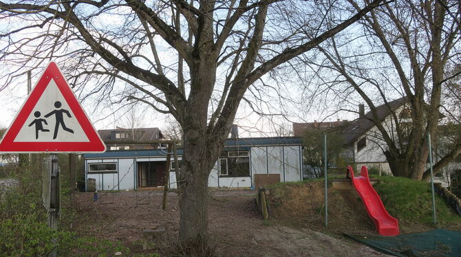 Das Areal des alten Kinderhauses Am Käppele in Pliezhausen soll mit drei Mehrfamilienhäusern bebaut werden.