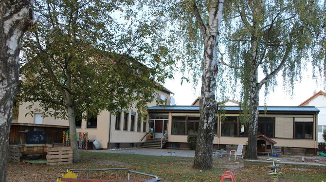 Der Kindergarten Bismarckstraße wurde vom Unwetter im Juni stark in Mitleidenschaft gezogen