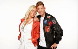 Almklausi (rechts) und seine Frau Maritta Krehl aus Mössingen waren im »Sommerhaus der Stars« des TV-Senders RTL.