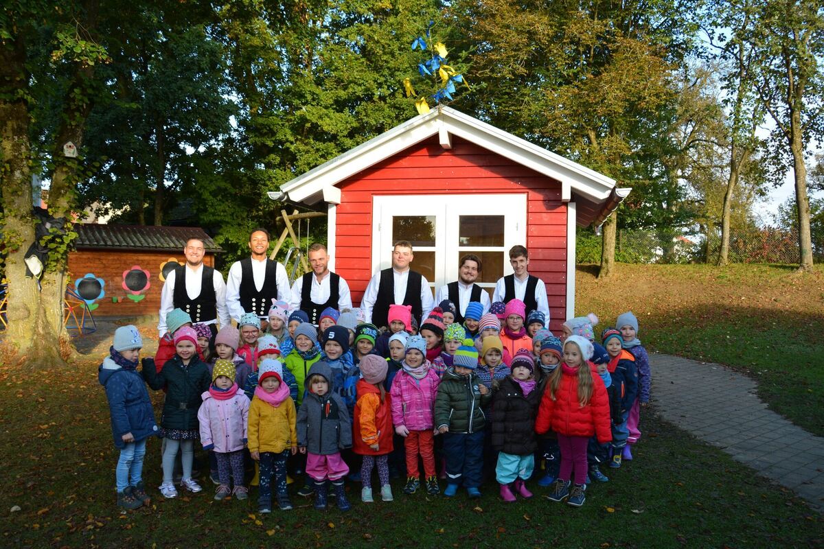 Richtfest im Kindergarten Maria Königin in Pfronstetten - Region Neckar