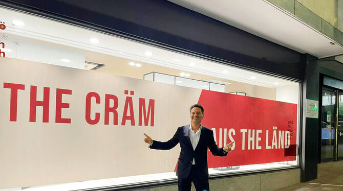Auch Beauty-Doc Christian Fitz präsentiert eine »The-Länd«-Kampagne mit seiner »Cräm«.