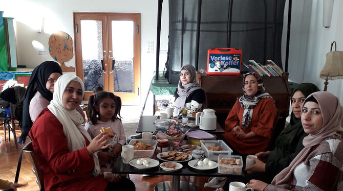 Jeden Freitag treffen sich in Müsingen Frauen mit Migrationshintergrund zum gemeinsamen Frühstück.