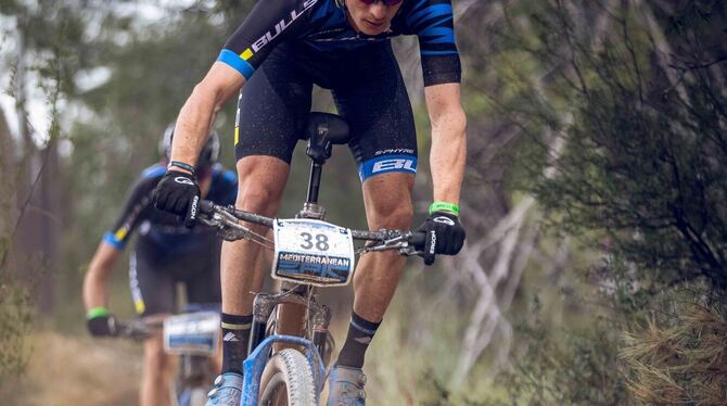 Wird auch die nächsten Jahre als Mountainbike-Profi weltweit im Einsatz sein und um Top-Platzierungen kämpfen: Martin Frey. FO Wird auch die nächsten Jahre als Mountainbike-Profi weltweit im Einsatz sein und um Top-Platzierungen kämpfen: Martin Frey. FO