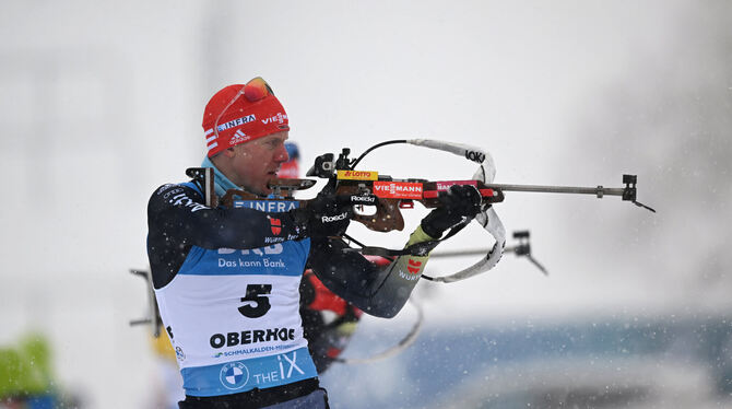 Der Gewinner von Oberhof: Roman Rees beeindruckt mit zwei Top-Ten-Platzierungen.