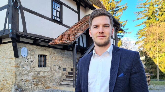 Christian Jabot ist der neue Wirtschaftsförderer der Stadt Pfullingen.  FOTO: STADT