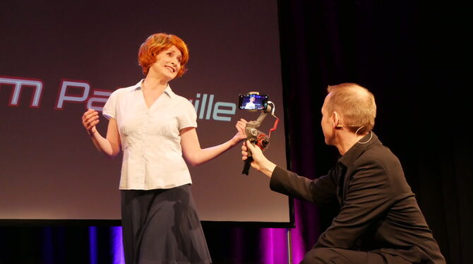 Mirjam Woggon und Helge Thun im franz.K Reutlingen