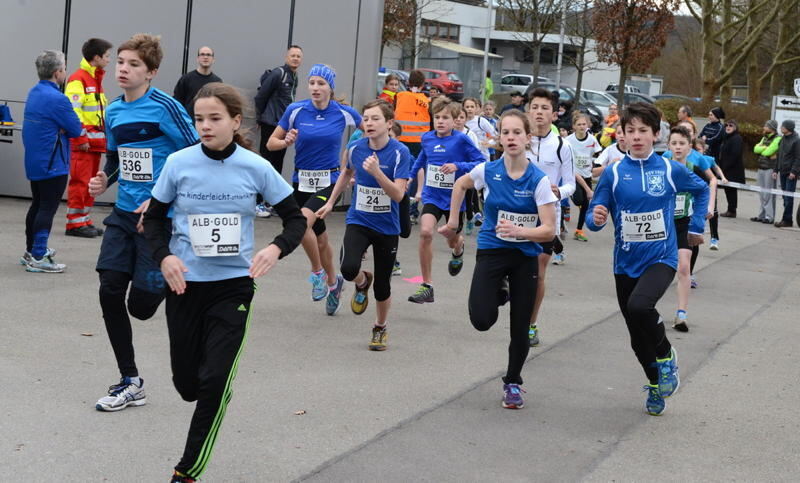 Alb-Gold Winterlaufcup Reutlingen 10. Januar 2015