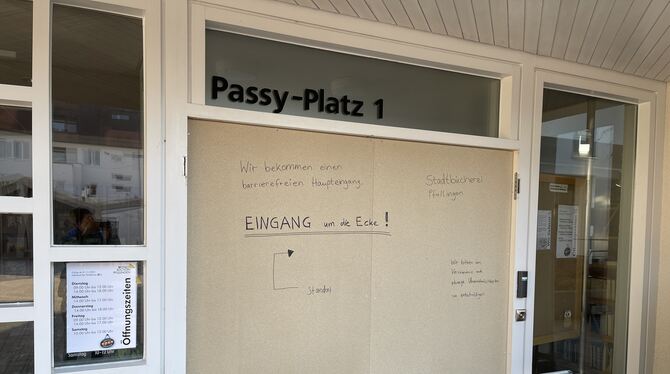 Bis Ende des Monats sollen die Türen wieder eingebaut sein und sich dann mithilfe eines Bewegungssensors automatisch für Besuche