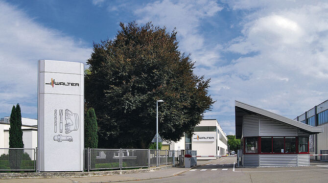 Walter will am Stammsitz in Tübingen Arbeitsplätze streichen.  FOTO: WALTER AG