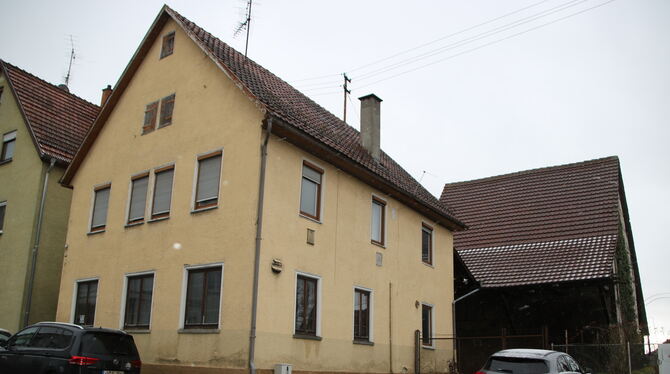 Das ehemalige Gasthaus »Stern« in der Dettinger Kreuzgasse 33. FOTO: OECHSNER