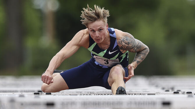 »Es steckt noch viel Energie in mir.« Der Tübinger Hürdensprinter Gregor Traber greift in diesem Jahr wieder an.  FOTO: KOHRING/