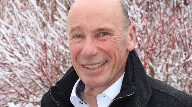 Auch Uli Schwenk will Bürgermeister in Hayingen werden.
