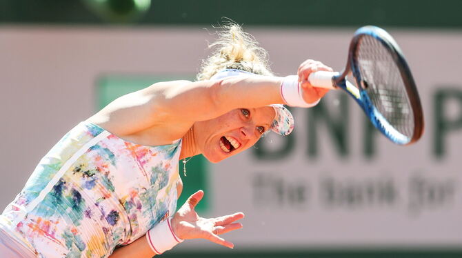 Laura Siegemunds Leidenschaft und Liebe für das Tennisspiel sind immer noch ungebrochen groß. FOTO: STEINER/WITTERS