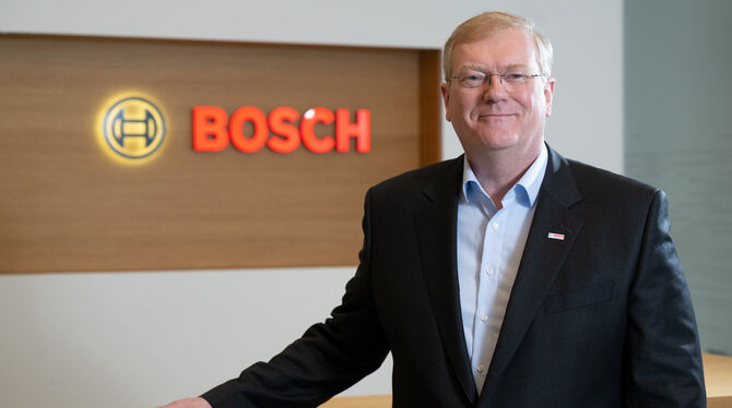 Stefan Hartung, der neue Vorsitzende der Geschäftsführung von Bosch.  FOTO: WEISSBROD/DPA