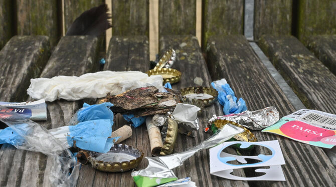 In Pliezhausen kommt es zu Verschmutzungen an öffentlichen Plätzen. Besonders in der Nähe der Schule bleiben Hinterlassenschafte