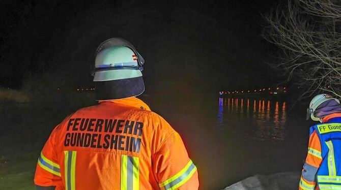 Mann manövriert Luxusauto nach Pinkelpause in den Neckar