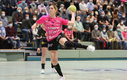 Verlässt nach dieser Saison die Handballbühne: Marlene Kalf.   FOTO: TOBIAS BAUR/EIBNER