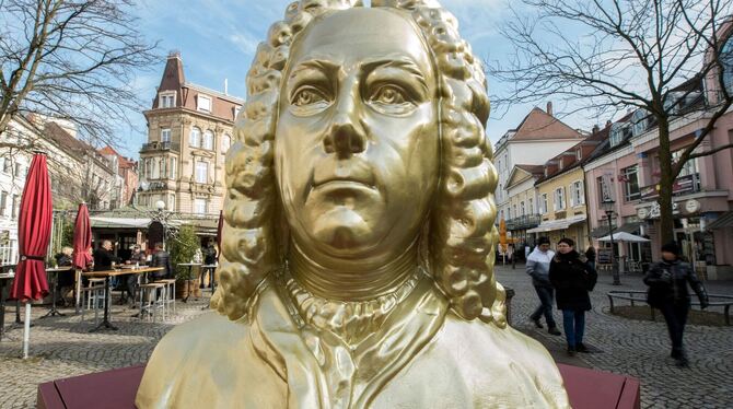 Georg Friedrich Händel Büste in Karlsruhe