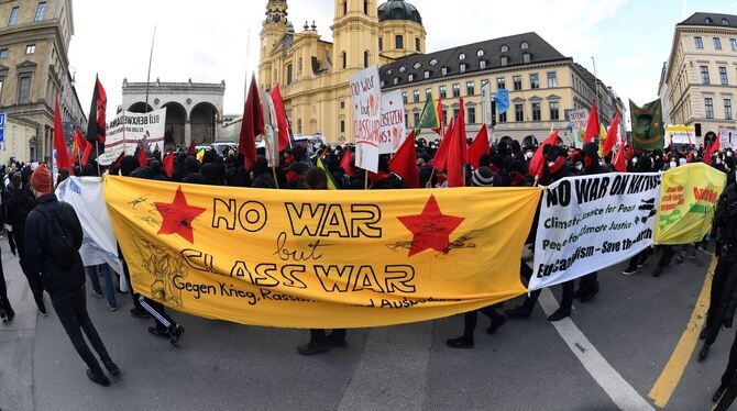 Demonstrationen in München