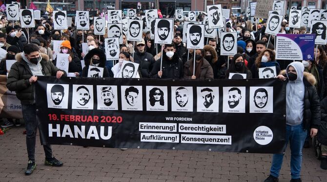 Gedenken an die Opfer von Hanau Gedenken an die Opfer von Hanau