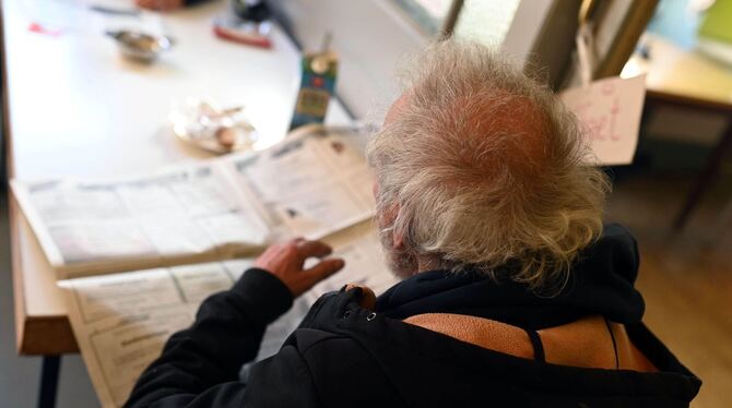 Wohnungloser in Diakonie