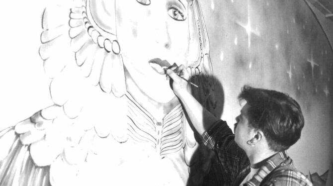 Auch für großformatige Kunst war Platz.