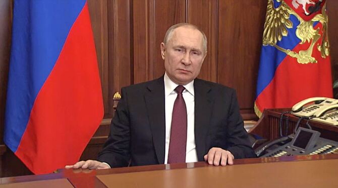 TV-Ansprache Putin