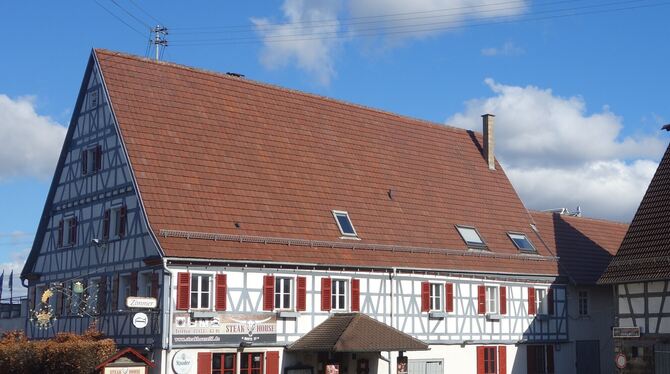 Die im Jahr 1780 errichtete Gaststätte Krone in Ofterdingen soll abgerissen werden.