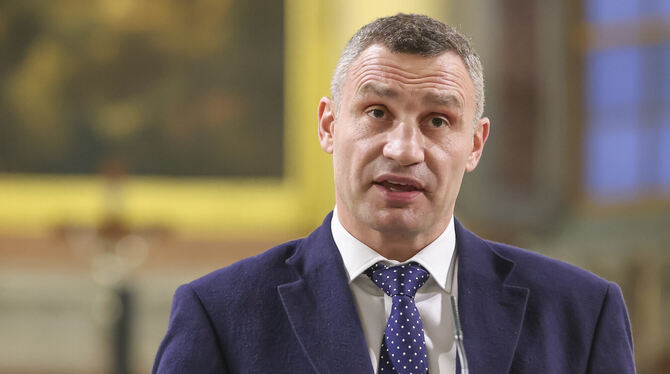 Ex-Boxweltmeister Vitali Klitschko, der Oberbürgermeister von Kiew. Ex-Boxweltmeister Vitali Klitschko, der Oberbürgermeister von Kiew.