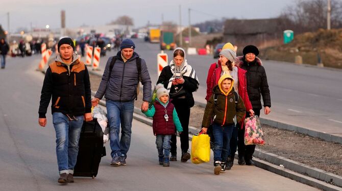 Ukraine-Konflikt - Geflüchtete in Polen