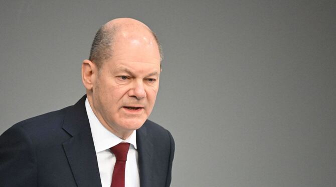 Bundeskanzler Olaf Scholz