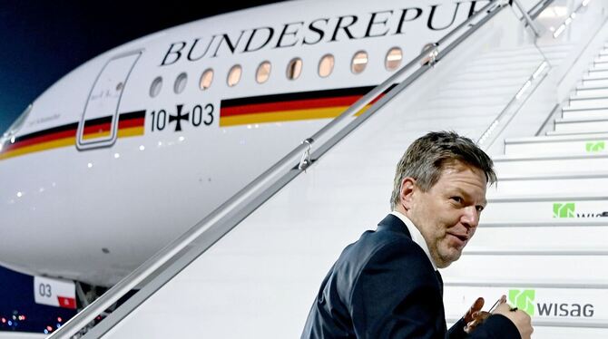 Wirtschafts- und Klimaschutzminister Habeck