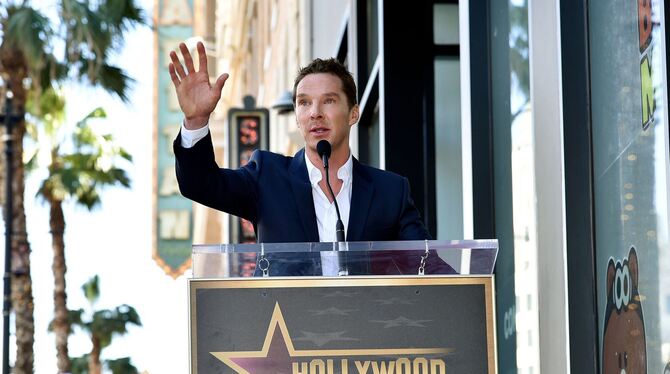 Hollywood »Walk of Fame« - Benedict Cumberbatch