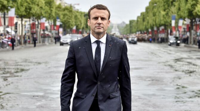 Französischer Präsident Macron