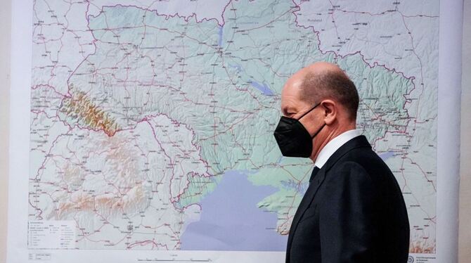 Scholz bei der Bundeswehr Scholz bei der Bundeswehr