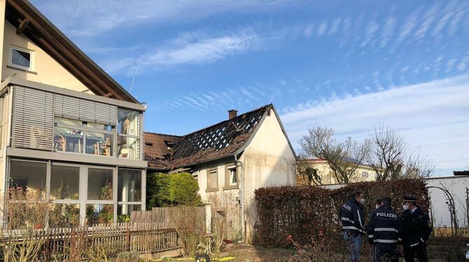 Drei Tote bei Brand in Kraichtal Drei Tote bei Brand in Kraichtal