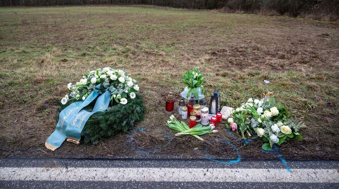 Tatort der Tötung zweier Polizisten