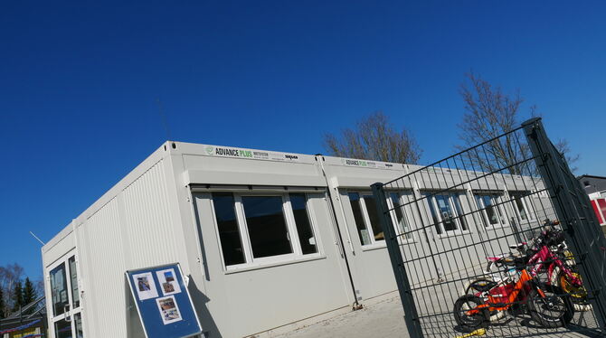 Die Container für den Kindergarten in der Riedericher Weiherstraße werden nun auf drei Jahre weiter angemietet, wie der Gemeinde