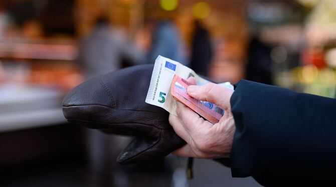Einkauf auf dem Wochenmarkt