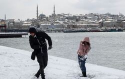 Winterwetter in der Türkei