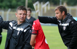 Neue Trainer des SSV Reutlingen: Albert Lennerth (links) und Maik Stingel.