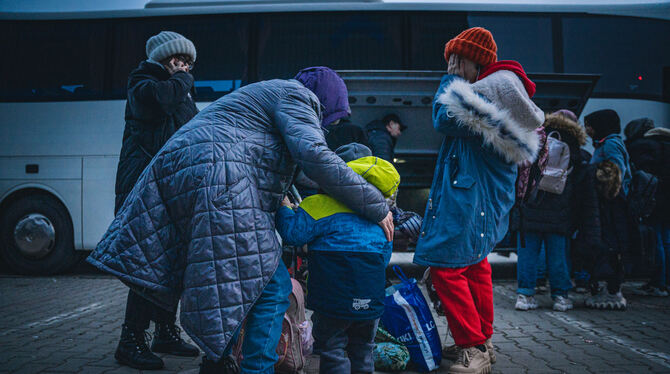 Flucht vor dem Krieg: Immer mehr Menschen kommen in Reutlingen an. FOTO: BRANDSTETTER Flucht vor dem Krieg: Immer mehr Menschen kommen in Reutlingen an. FOTO: BRANDSTETTER