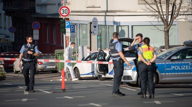Polizeieinsatz in Mainz