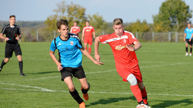 Zwei Mal für den TV Unterhausen erfolgreich: Stefan Pflaum.  FOTO: PIETH