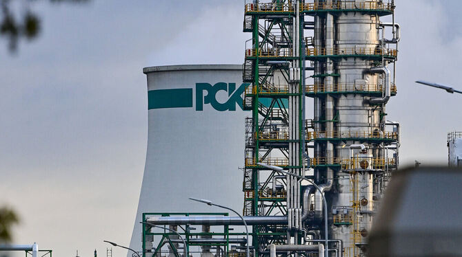 Die Erdölraffinerie PCK im brandenburgischen Schwedt. Beim Umkalibrieren von sibirischem auf anderes Öl muss zunächst einmal inv