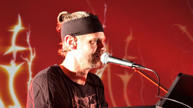 Torben Wendt von Diorama beim Auftritt im franz.K Reutlingen